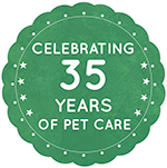Celebrating 35 Years of Pet Care!